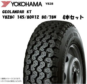 [����] YOKOHAMA (GEOLANDAR KT) �p�^�[���i���o�[:Y828C 145/80R12 80/78N 4�{�Z�b�g�I�I���y�g���b�N�p�V�i�^�C����������!��4WD�ԂɍœK�I���^�C���݂̂̔̔��ł��B�s�����ʁt
