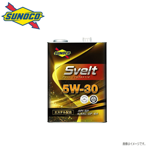 SUNOCOXmRIC@Svelt@5W-30@ 4Lʁ@1ʁskCA͕ʓr܂Bt