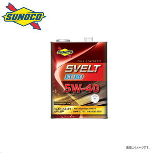 SUNOCO XmR SVELT EURO@5W-40@API CF-4@ 4Lʁ@1ʁskCA͕ʓr܂Bt