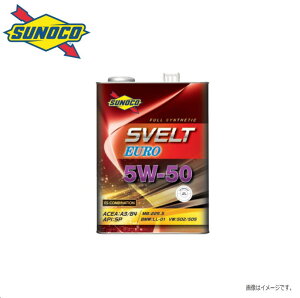 SUNOCO XmR SVELT EURO@5W-50@API CF-4@ 4Lʁ@1ʁskCA͕ʓr܂Bt