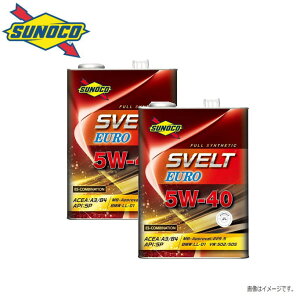 s2ʁItSUNOCO XmR GWIC Svelt EUROiXFg [j@5W-40@API CF-4@ 4Lx2ʁ@skCA͕ʓr܂Bt