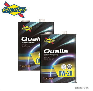 s2ʁItSUNOCO XmR GWIC Qualia SP@0W-20@ 4Lx2ʁskCA͕ʓr܂Bt