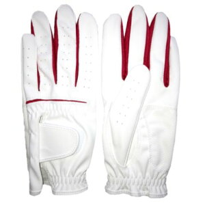 メンズ 合成皮革 ゴルフグローブ左手着用 (右利き用)WH/BK WH/BLUEWH/RED BK/REDBK/BKS(21-22cm) M(23-24cm) L(25-26cm)練習用の手袋ならこれがおススメ!父の日 敬老の日贈り物 プレゼント