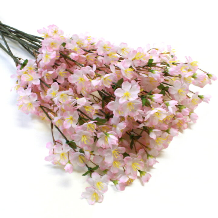 楽天市場 桜 造花 桜の小枝 69cm 12本入 桜 枝 さくら 木 造花 桜の花 Vf6635 ディスプレイ 撮影用 シルクフラワー Ct触媒 光触媒 フラワーアレンジメント おうち花見 インドア花見 あす楽対応 シルクフラワーの山久