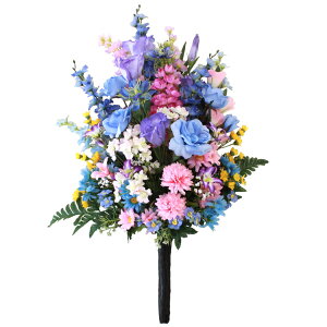 花束 青 造花 アーティフィシャルフラワーの人気商品 通販 価格比較 価格 Com