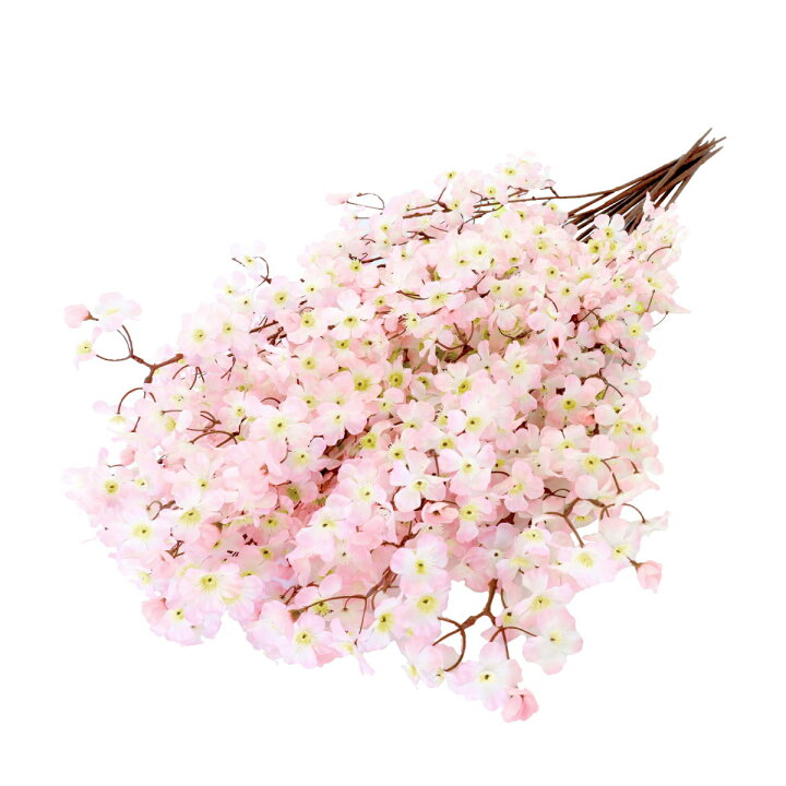 楽天市場 桜 造花 桜の大枝 105cm 12本入 桜 枝 さくら 木 造花 桜の花 桜の枝 M 3842 ディスプレイ 撮影 シルクフラワー Ct触媒 光触媒 フラワーアレンジメント おうち花見 インドア花見 あす楽対応 シルクフラワーの山久