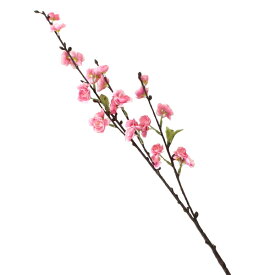 桃 造花 みずき桃枝 80cm FM4209 枝 もも モモ 木 造花 ディスプレイ アレンジメント用 ひなまつり ひな祭り 装飾 tan