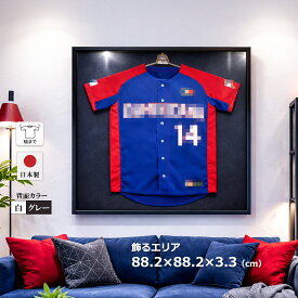 【5日限定☆P4倍】 【日本製】 ユニフォーム 額縁 こげ茶木目 大（L）サイズ ユニフォーム 額 木製 フレーム