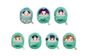 TVアニメ『忍たま乱太郎』 くるみたぴぬい Vol.3 7個入りBOX コンプリートセット 全種類 しんべヱ 六年生