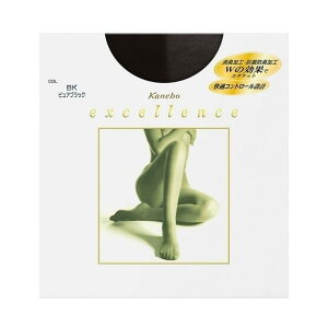 5点セット まとめ買い エクセレンスDCY (Mサイズ ピュアブラック) ストッキング 圧着タイプ カネボウ化粧品 BK