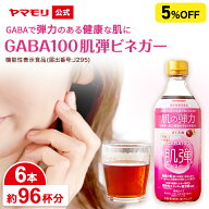 【クーポン最大5,000円 5/9 20時-5/16 1:59】 【まとめ買いで5％OFF】 ヤマモリ GABA100 肌弾ビネガー (6…