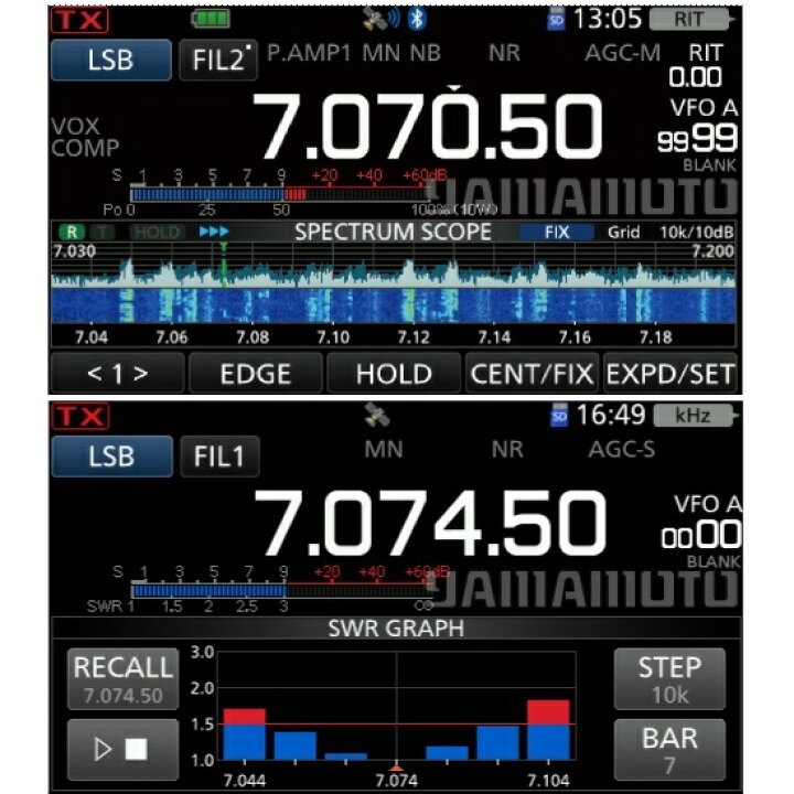 楽天市場】アイコム(ICOM) IC-705 10W HF/50/144/430MHzオールモード 