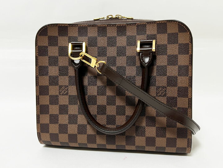 楽天市場】LOUIS VUITTON ルイウ゛ィトン ダミエ トリアナ  