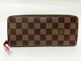 LOUIS VUITTON ルイヴィトン ダミエ ポルトフォイユ クレマンス ファスナー長財布 スリーズ N60534 美品【中古】