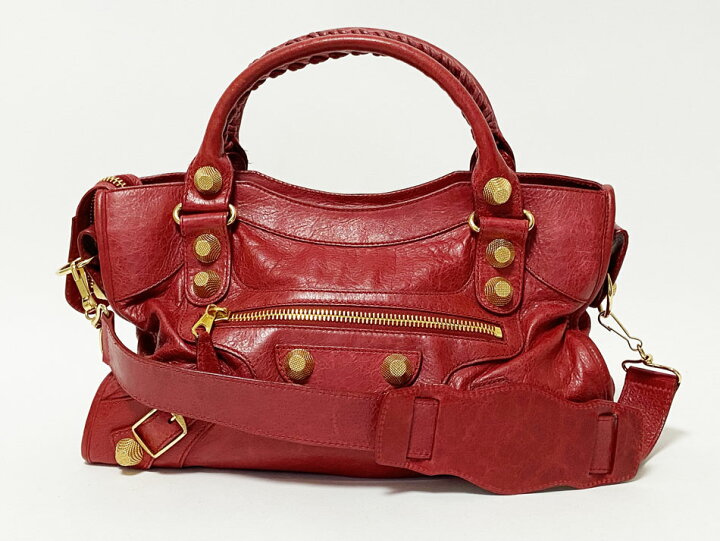楽天市場】BALENCIAGA バレンシアガ ザ・ジャイアントシティ レッド  
