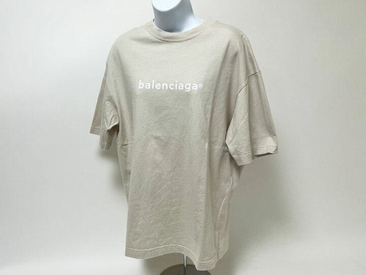 楽天市場】BALENCIAGA バレンシアガ WARDROBE Tシャツ 半袖 ロゴ 