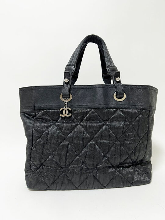 楽天市場】CHANEL シャネル パリビアリッツ トートバッグ ミディアム 