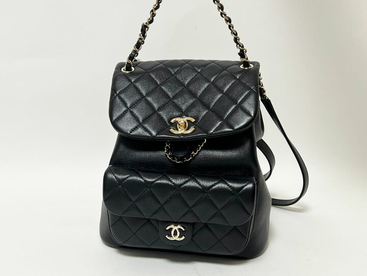 楽天市場】CHANEL シャネル ラージ バックパック リュック マトラッセ 