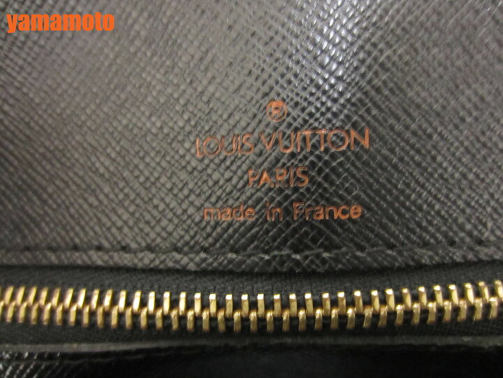 楽天市場】LOUIS VUITTON ルイヴィトン エピ ブラック ポルトドキュ 