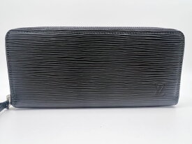 LOUIS VUITTON ルイヴィトン エピ ポルトフォイユ クレマンス ファスナー財布 ノワール ブラック M60915 美品【中古】