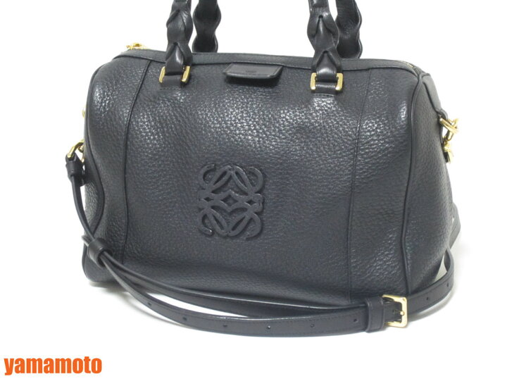 楽天市場】LOEWE ロエベ ミニボストンバッグ ショルダーバッグ 2WAY 