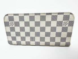 LOUIS VUITTON ルイヴィトン ダミエアズール ポルトフォイユ アンソリット 2つ折り 長財布 N63072【中古】