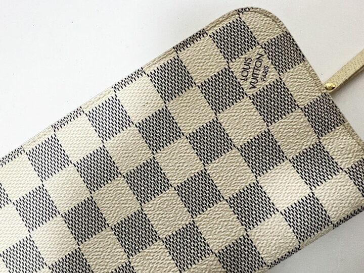 楽天市場】LOUIS VUITTON ルイヴィトン ダミエアズール ポルトフォイユ 