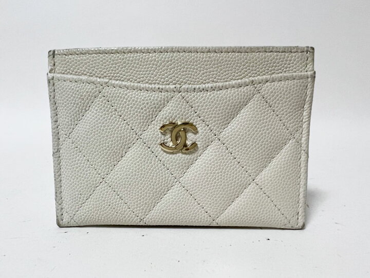 楽天市場】CHANEL シャネル マトラッセ カードケース 名刺入れ 