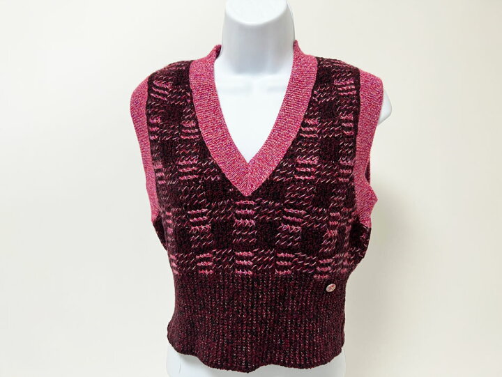 楽天市場】CHANEL シャネル レディース ニット ノースリーブ ベスト  