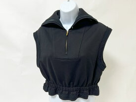 CHANEL シャネル レディース 2024 ココビーチ トップス ノースリーブ コットンジャージ ブラック サイズ：36 P76205 V63537 美品 【中古】