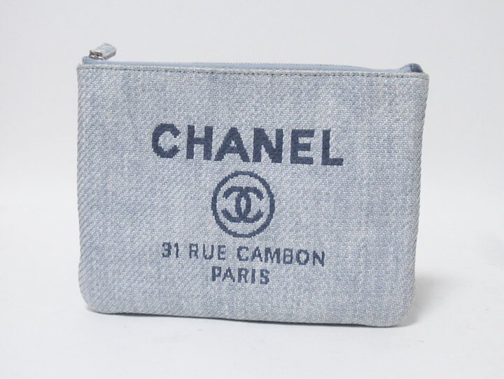 楽天市場】CHANEL シャネル ドーヴィル クラッチバッグ セカンドバッグ  