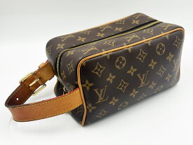 LOUIS VUITTON ルイヴィトン モノグラム ロッカー ドップ・キット クラッチバッグ ポーチ M83112 【中古】