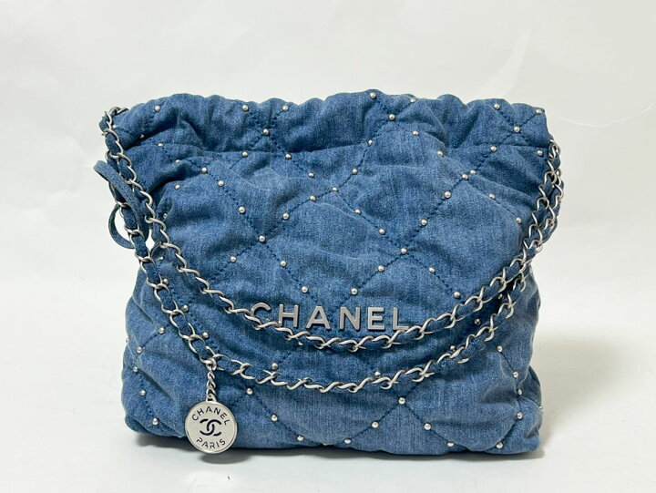 楽天市場】CHANEL シャネル シャネル22 スモール チェーンショルダー  