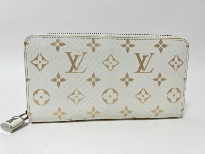 楽天市場】LOUIS VUITTON ルイヴィトン パイソン ジッピーウォレット  