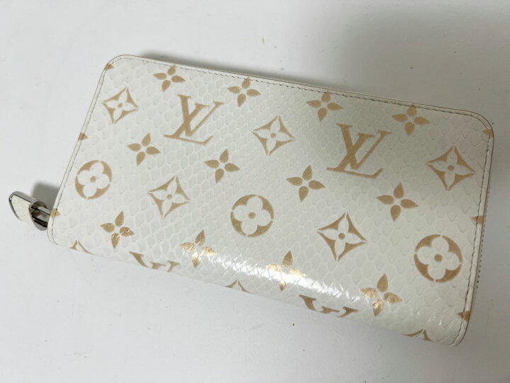 楽天市場】LOUIS VUITTON ルイヴィトン パイソン ジッピーウォレット 