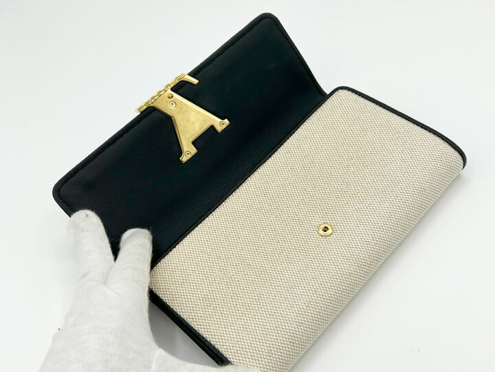 楽天市場】LOUIS VUITTON ルイヴィトン ポルトフォイユ・カプシーヌ 2  