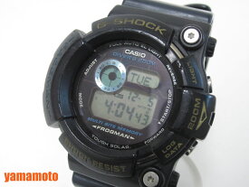 CASIO カシオ FROGMAN フロッグマン トリプルクラウン メンズウォッチ 腕時計 ソーラー ブラック ネイビー GW-200TC【中古】