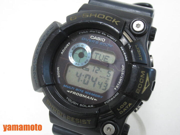 楽天市場】CASIO カシオ FROGMAN フロッグマン トリプルクラウン  