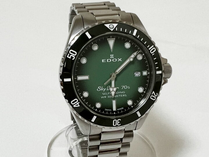 楽天市場】EDOX エドックス Sky Diver スカイダイバー 70S メンズ 