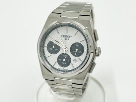 TISSOT ティソ PRX ピーアールエックス オートマティック クロノグラフ バックススケルトン メンズウォッチ 腕時計 T137.427.11.011.01 未使用品 【中古】