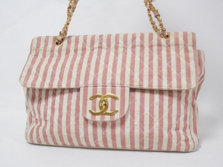 楽天市場】CHANEL シャネル デカマトラッセ チェーンショルダーバッグ  