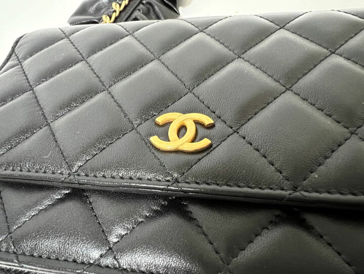 楽天市場】CHANEL シャネル マトラッセ チェーンウォレット クラッチ 