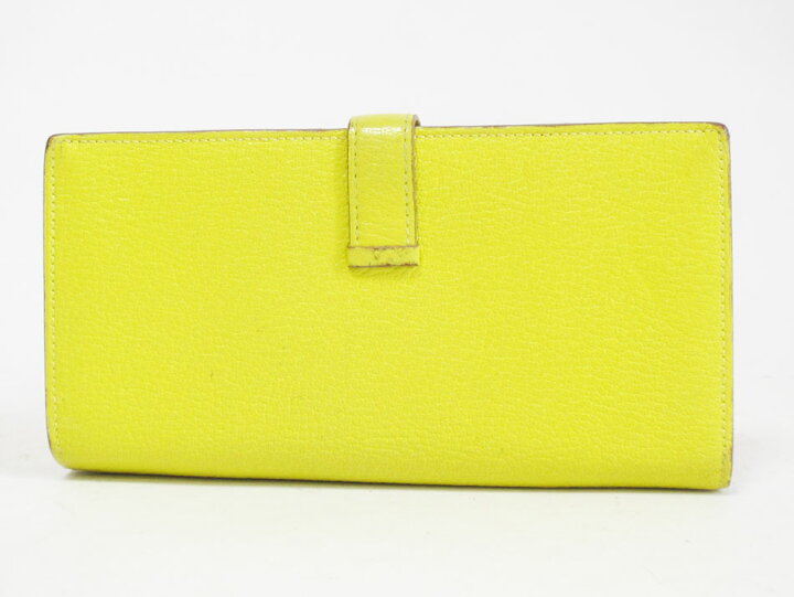 楽天市場】HERMES エルメス ベアンスフレ 長財布 マチあり レザー  