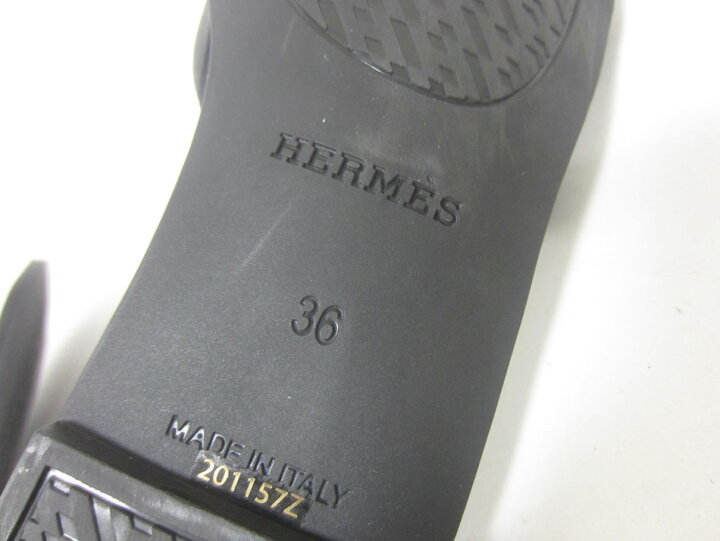 楽天市場】HERMES エルメス レディース サンダル アロハ ラバー 