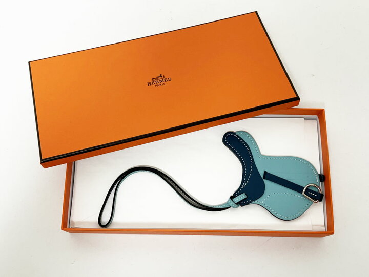 楽天市場】HERMES エルメス バッグチャーム パドック セル セーラー  