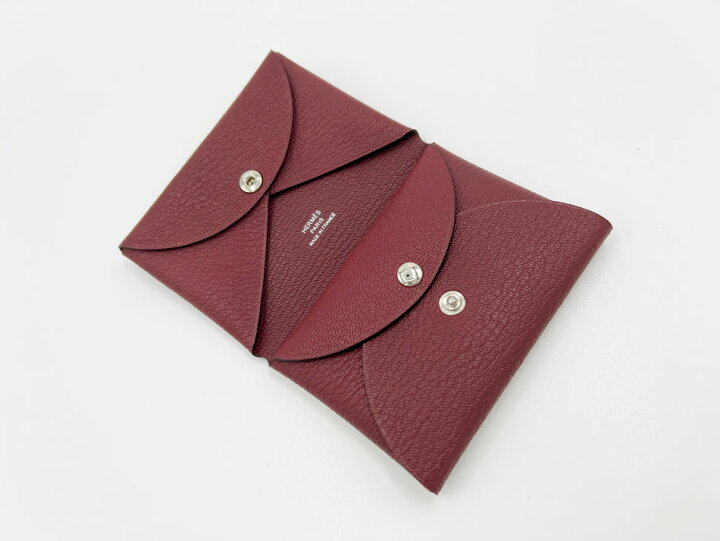 楽天市場】HERMES エルメス カルヴィ デュオ コインケース カード  