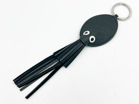 HERMES エルメス チャーム バッグチャーム キーリング Poulpe プルプ タコ ブラック 2025年2月購入 未使用品【中古】