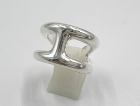 HERMES エルメス オスモズPM リング 指輪 Ag925 SV シルバー ＃50 2024年12月購入品【中古】