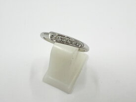 HERMES エルメス シェーヌダンクル パンク リング 指輪 AU750 K18 ホワイトゴールド サイズ：48 新品仕上げ【中古】