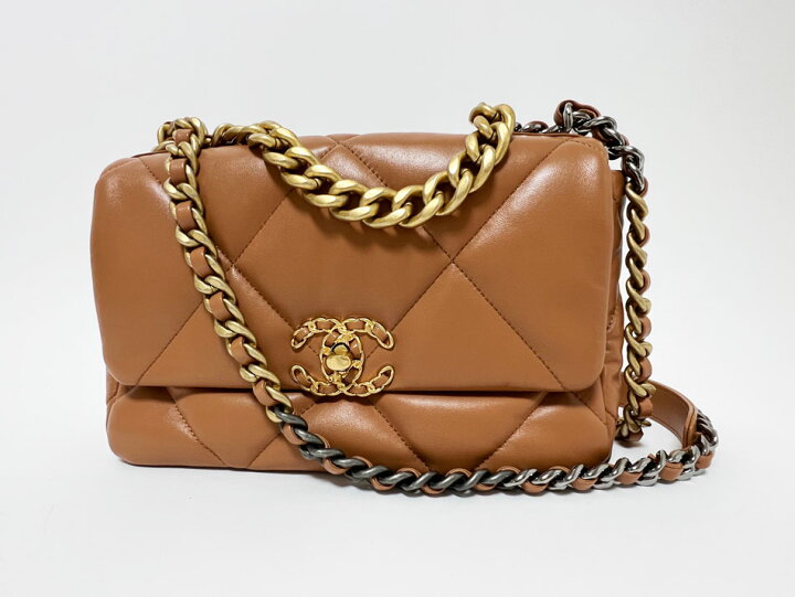 楽天市場】CHANEL シャネル 19 ハンドバッグ チェーンショルダーバッグ  